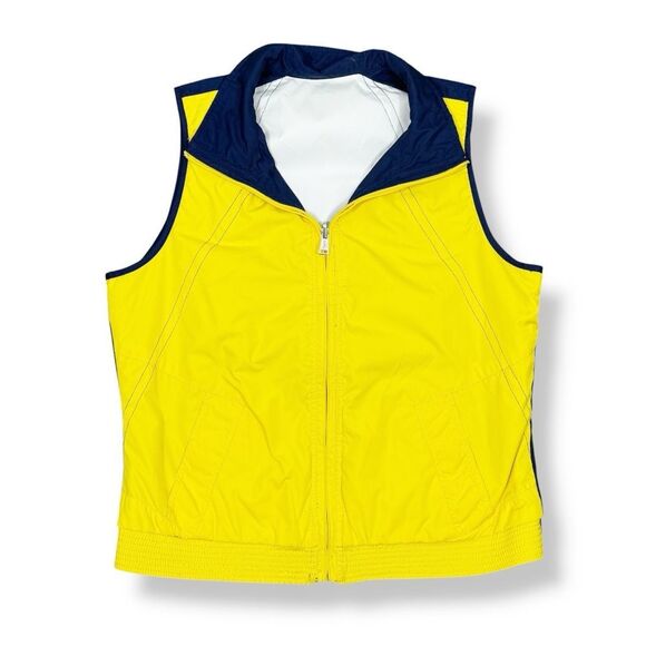 Lauren Ralph Lauren Reversible Colorblock Nautical Flags Sailing Vest Medium - Picture 13 of 13